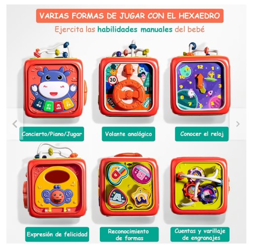 Cubo de Actividades 6 en 1