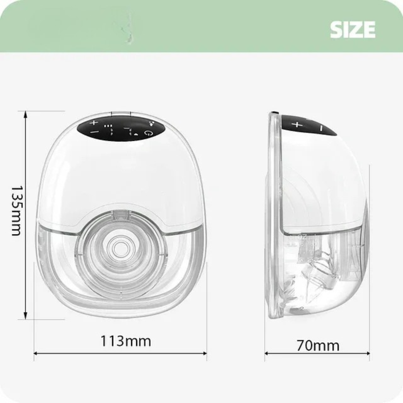 🤱 Extractor Leche Maternal Inalámbrico Pantalla Touch 1 Copa