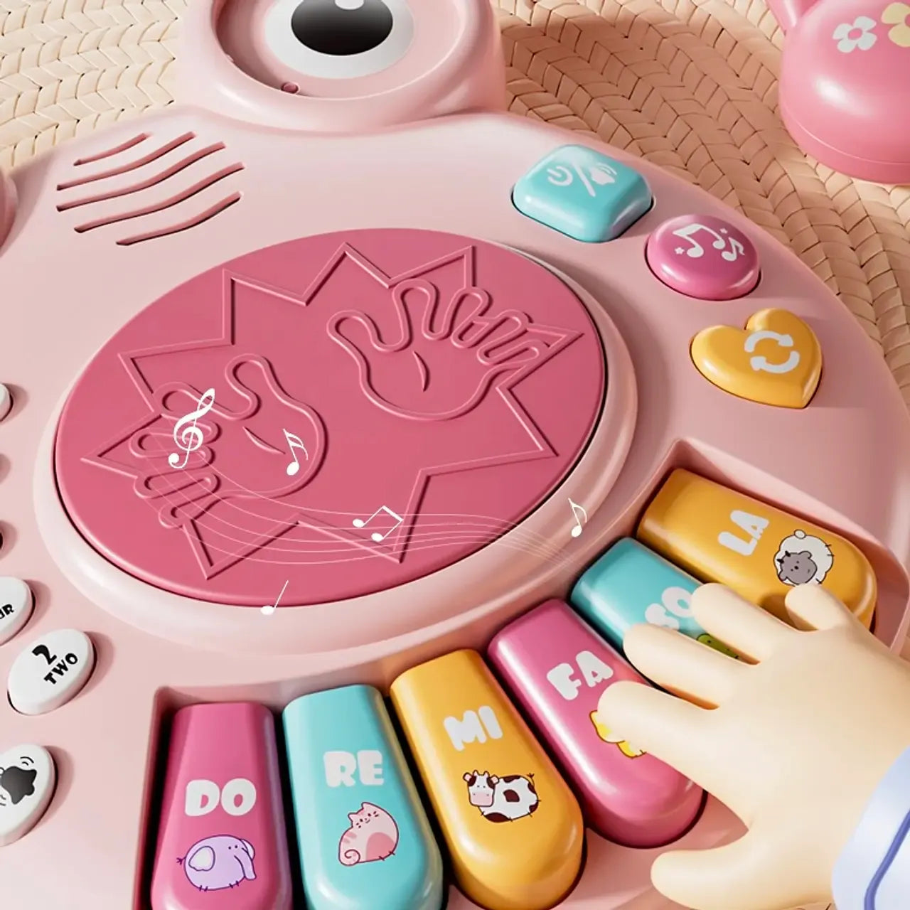 Juguete Estimulación Didáctico Con Luz Diseño Teléfono