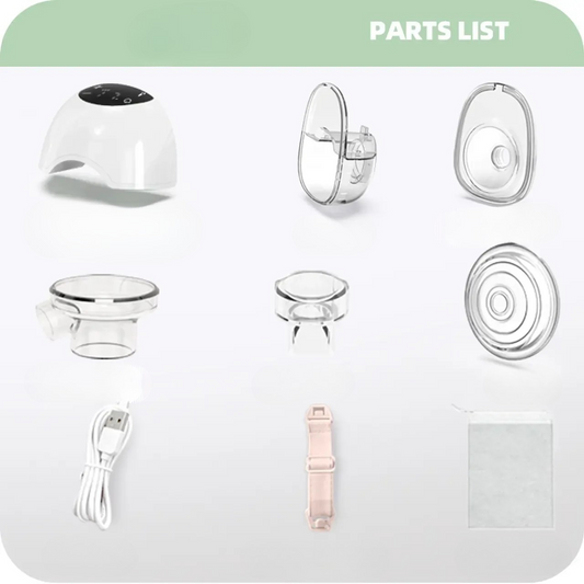 🤱 Extractor Leche Maternal Inalámbrico Pantalla Touch 1 Copa