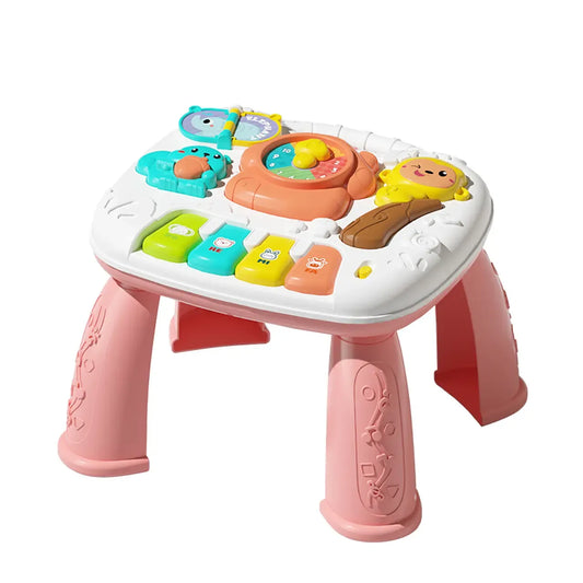🎶 Juguete Mesa de Estimulación con Sonajeros y Sonidos